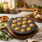 Kitchen Affordables Paniyaram Pan - 12Cavity
