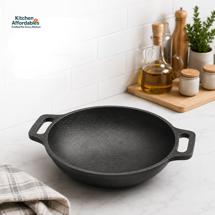 Kitchen Affordabales Premium Kadai 8,10 Inch