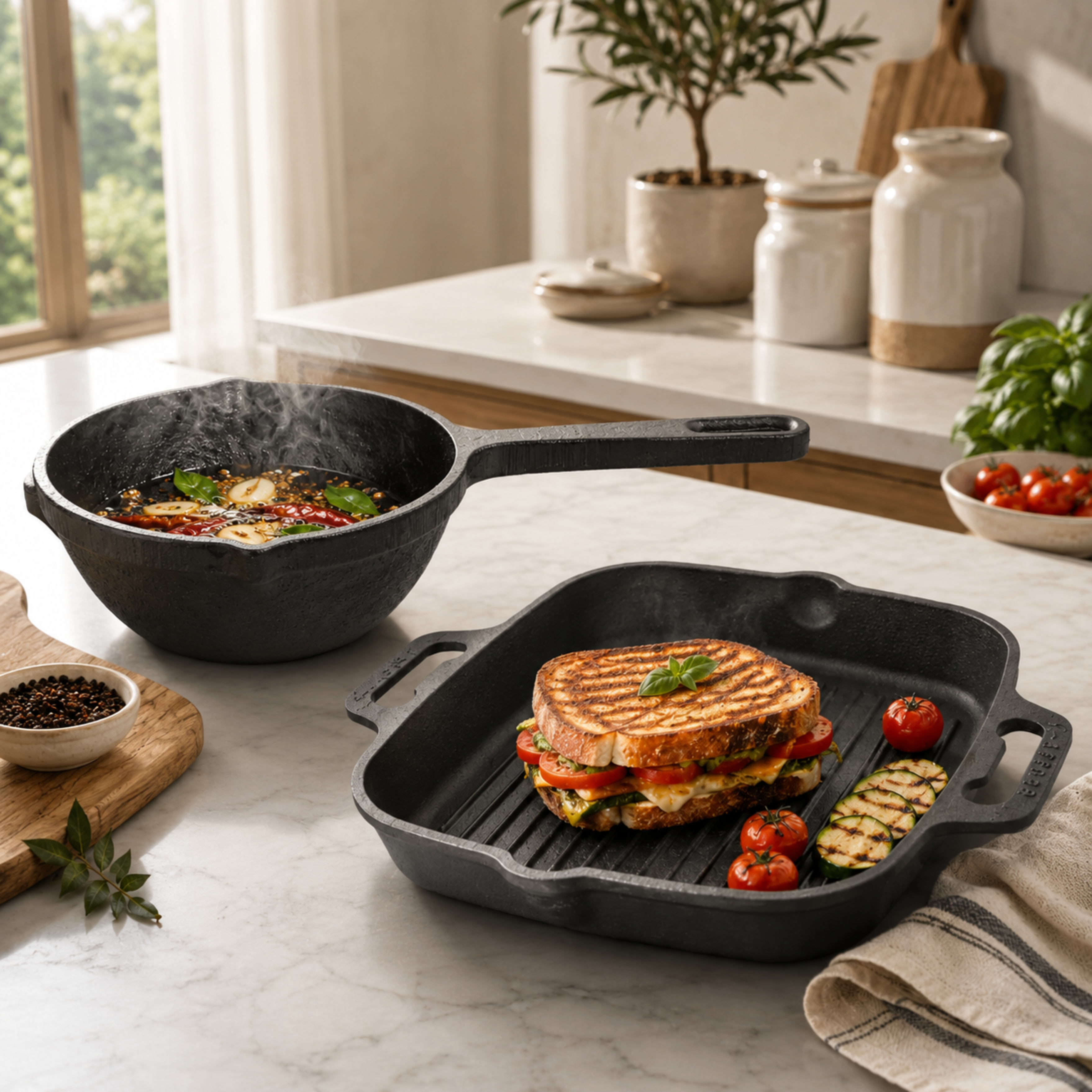 Grill & Tadka Combo