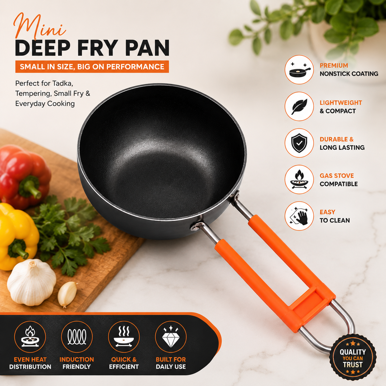 Mini Deep Fry Pan