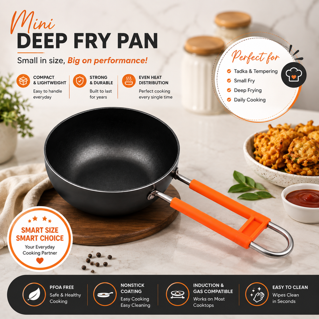 Mini Deep Fry Pan